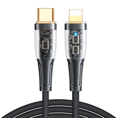 Joyroom S-CL020A3 Nabíjecí kabel do USB-C (M) - Lightning (M) 20W 1.2m černá 