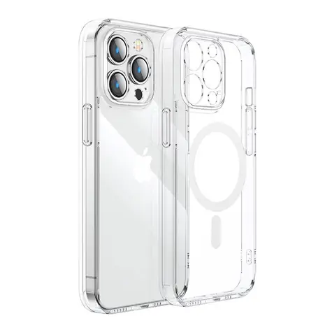 Joyroom JR-14D6 zadní kryt s MagSafe pro Apple iPhone 14 Pro čirá 