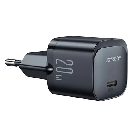Joyroom JR-TCF02 černá / Mini nabíjecí adaptér / 20W / USB-C 