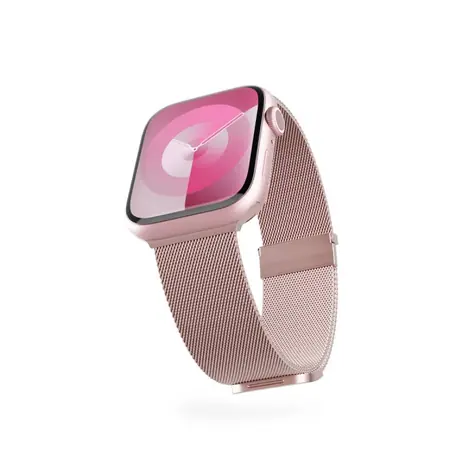 Epico Milanese+ Strap řemínek pro Apple Watch 38/40/41mm růžově zlatá
