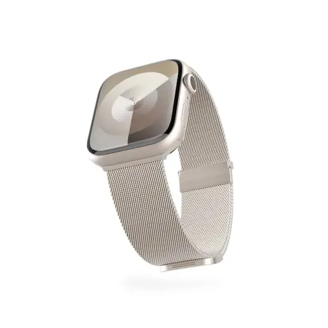 Epico Milanese+ Strap řemínek pro Apple Watch 38/40/41mm hvězdně bílá