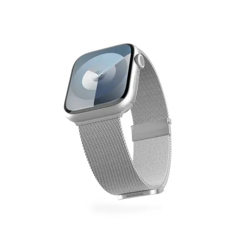 Epico Milanese+ Strap řemínek pro Apple Watch 38/40/41mm stříbrná