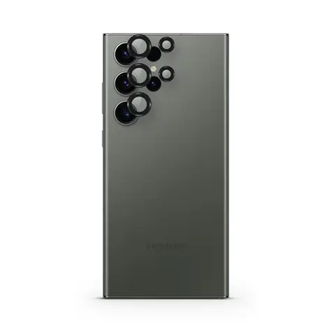 Epico Aluminium Lens Protector Ochranné sklo fotoaparátu pro Samsung Galaxy S24 Ultra 5G černá