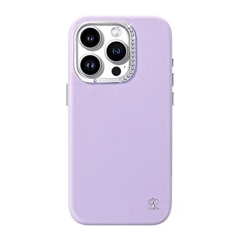 Joyroom PN-15F1 Starry ochranný kryt pro Apple iPhone 15 Pro fialová 