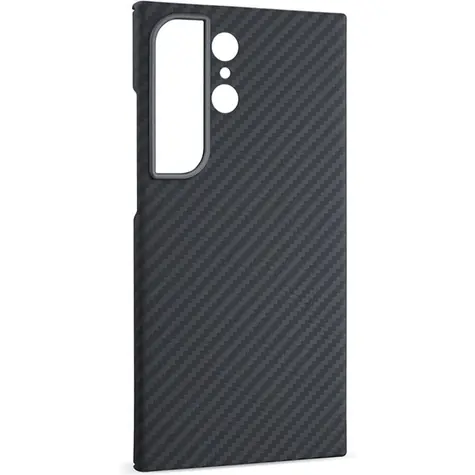 Spello Carbon+ Case Zadní kryt pro Samsung Galaxy S24 Ultra 5G černá