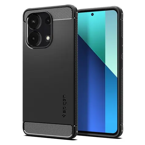 Spigen Rugged Armor ochranný kryt pro Xiaomi Redmi Note 13 černá