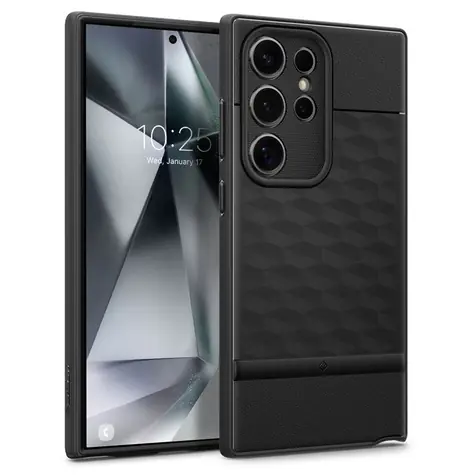 Spigen Caseology Parallax ochranný kryt pro Samsung Galaxy S24 Ultra černá