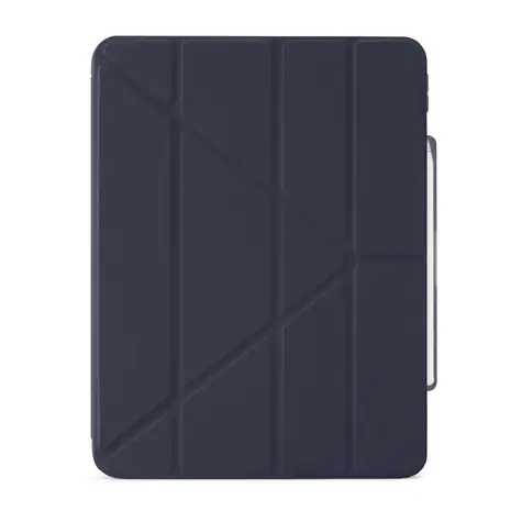 Pipetto Origami No3 Pencil Case Ochranný kryt pro Apple iPad Air 13 (2024) tmavě modrá