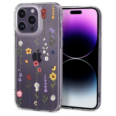 Spigen Cyrill Cecile ochranný kryt pro Apple iPhone 14 Pro flower garden