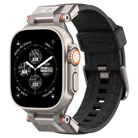 Spigen DuraPro Armor řemínek pro Apple Watch Series 42/44/45/49 mm černá