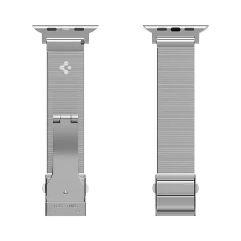Spigen Sleek Link řemínek pro Apple Watch Series 38/40/41 mm stříbrná