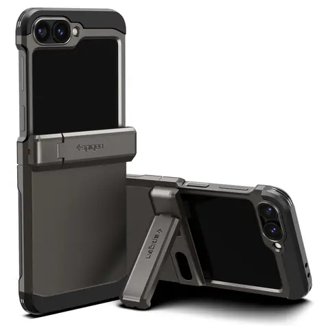 Spigen Tough Armor Pro ochranný kryt pro Samsung Galaxy Z Flip6 šedá
