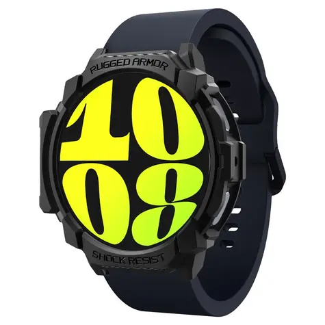 Spigen Rugged Armor ochranný kryt pro Samsung Galaxy Watch 7 44 mm černá