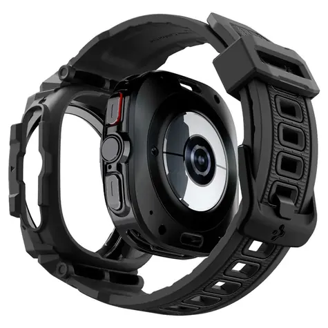 Spigen Rugged Armor Pro ochranný kryt s řemínkem pro Samsung Galaxy Watch Ultra černá