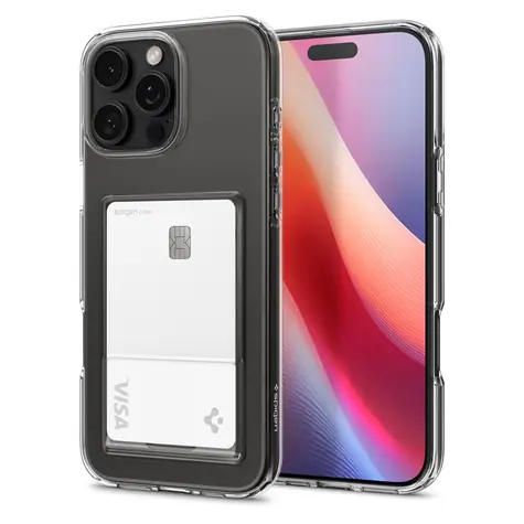 Spigen Crystal Slot Zadní kryt pro Apple iPhone 16 Pro Max crystal clear