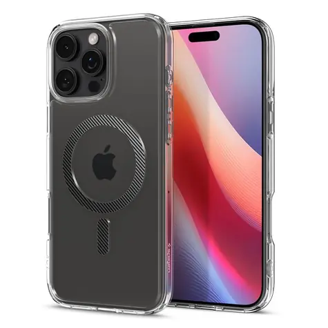 Spigen Ultra Hybrid MagSafe ochranný kryt pro Apple iPhone 16 Pro carbon fiber
