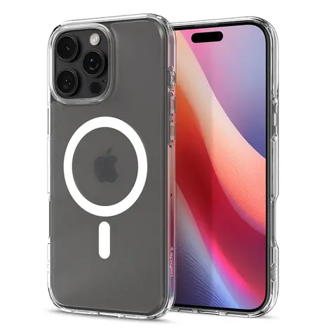 Spigen Ultra Hybrid MagSafe ochranný kryt pro Apple iPhone 16 Pro frost clear