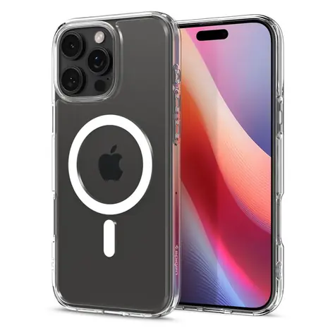 Spigen Ultra Hybrid MagSafe ochranný kryt pro Apple iPhone 16 Pro Max bílá