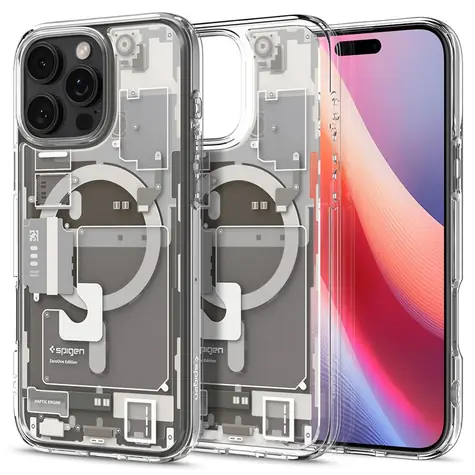 Spigen Ultra Hybrid MagSafe ochranný kryt pro Apple iPhone 16 Pro zero one natural titanium