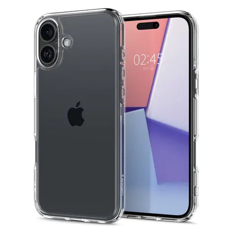 Spigen Ultra Hybrid ochranný kryt pro Apple iPhone 16 crystal clear