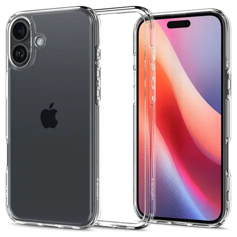 Spigen Ultra Hybrid ochranný kryt pro Apple iPhone 16 Plus crystal clear