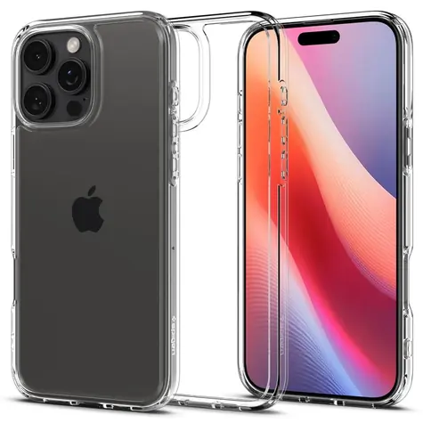 Spigen Ultra Hybrid ochranný kryt pro Apple iPhone 16 Pro Max crystal clear