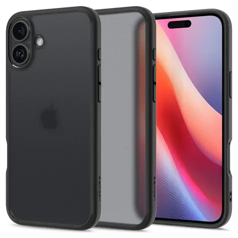 Spigen Ultra Hybrid ochranný kryt pro Apple iPhone 16 frost black