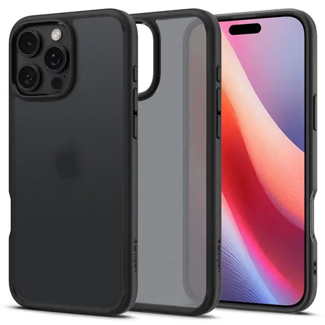 Spigen Ultra Hybrid ochranný kryt pro Apple iPhone 16 Pro Max frost black
