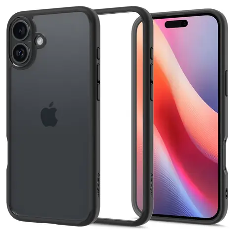 Spigen Ultra Hybrid ochranný kryt pro Apple iPhone 16 Plus matte black