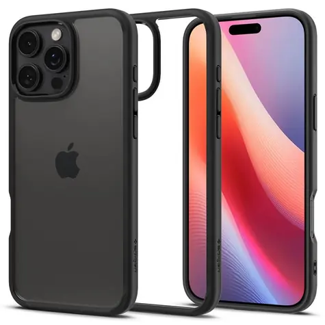 Spigen Ultra Hybrid ochranný kryt pro Apple iPhone 16 Pro matte black