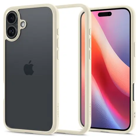 Spigen Ultra Hybrid ochranný kryt pro Apple iPhone 16 Plus mute beige