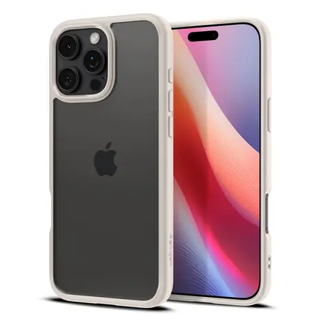 Spigen Ultra Hybrid ochranný kryt pro Apple iPhone 16 Pro natural titanium