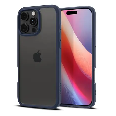 Spigen Ultra Hybrid ochranný kryt pro Apple iPhone 16 Pro modrá