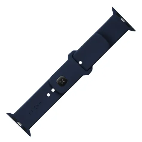 FIXED Set silikonových řemínků Silicone Sporty Strap pro Apple Watch Ultra 49mm modrý
