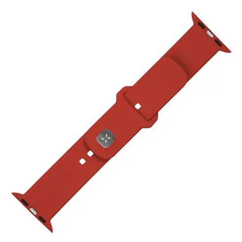 FIXED Set silikonových řemínků Silicone Sporty Strap pro Apple Watch Ultra 49mm červený