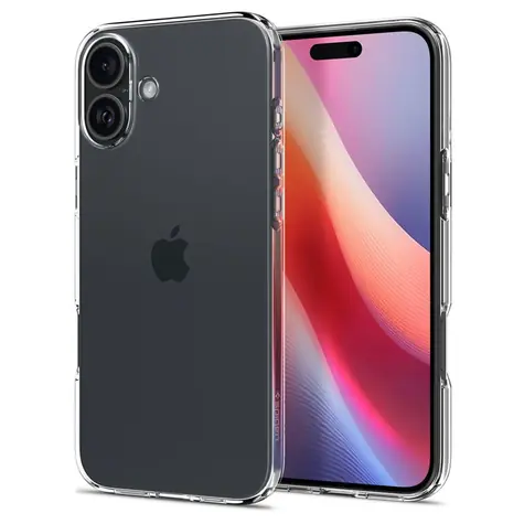 Spigen Liquid Crystal ochranný kryt pro Apple iPhone 16 crystal clear