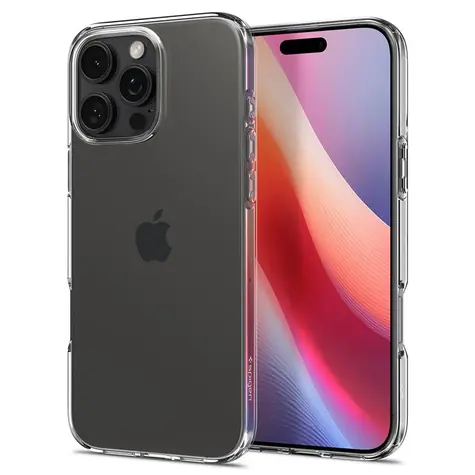 Spigen Liquid Crystal ochranný kryt pro Apple iPhone 16 Pro Max crystal clear