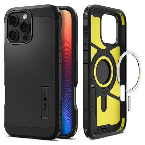 Spigen Tough Armor MagSafe ochranný kryt pro Apple iPhone 16 Pro Max černá
