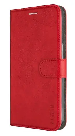 FIXED Opus typu kniha pro Samsung Galaxy A25 5G červené
