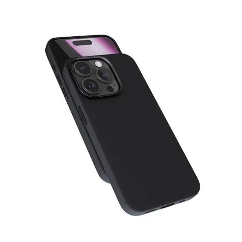 Epico Mag+ Pro silikonový ochranný kryt s MagSafe pro Apple iPhone 16 Pro Max černá