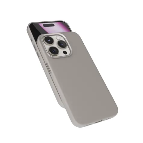 Epico Mag+ Pro silikonový ochranný kryt s MagSafe pro Apple iPhone 16 Pro béžová