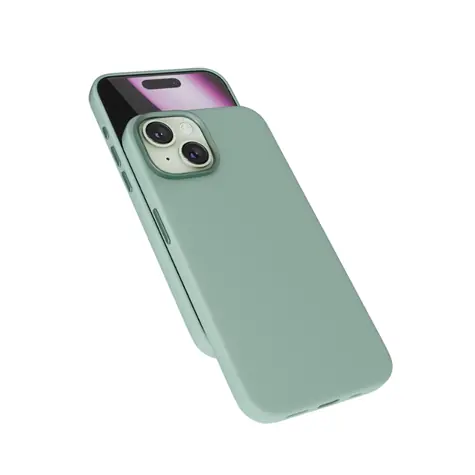 Epico Mag+ Pro silikonový ochranný kryt s MagSafe pro Apple iPhone 16 tyrkysová