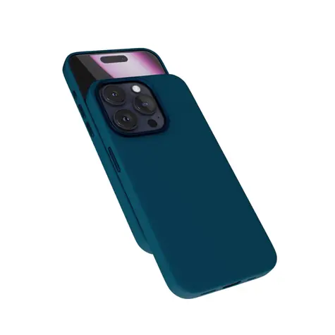 Epico Mag+ Pro silikonový ochranný kryt s MagSafe pro Apple iPhone 16 Pro Max modrá