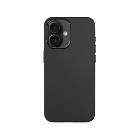 Epico Mag+ Leather ochranný kryt s MagSafe pro Apple iPhone 16 Plus černá