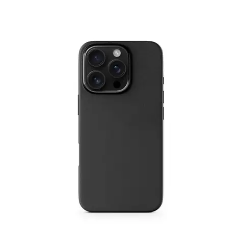 Epico Mag+ Leather ochranný kryt s MagSafe pro Apple iPhone 16 Pro Max černá