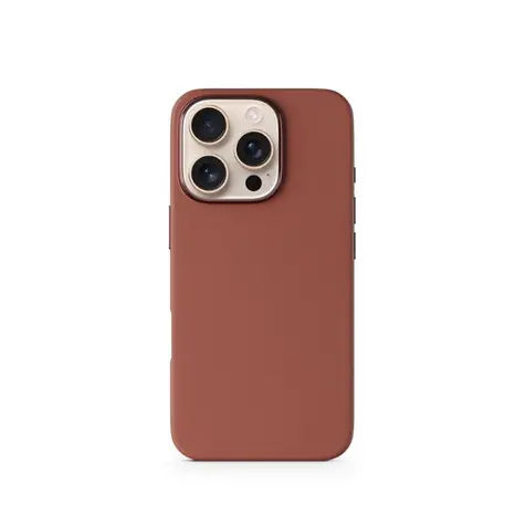 Epico Mag+ Leather ochranný kryt s MagSafe pro Apple iPhone 16 Pro Max hnědá