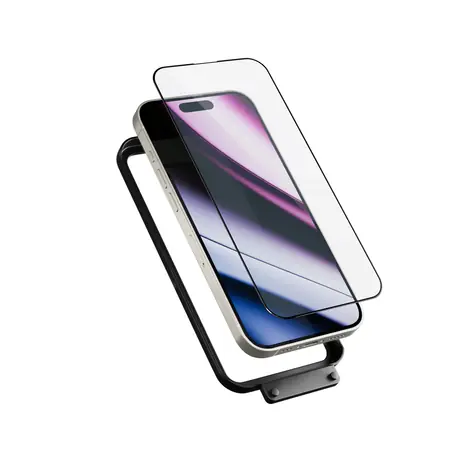 Epico ImpactBuffer Glass 3D Ochranné sklo pro Apple iPhone 16 Pro Max / s instalačním rámečkem
