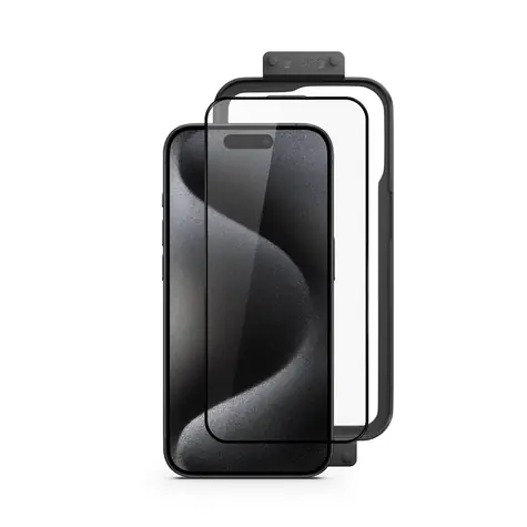 Epico UNUM Sapphire Shield 3D Ochranné sklo pro Apple iPhone 16 Pro Max / s instalačním rámečkem