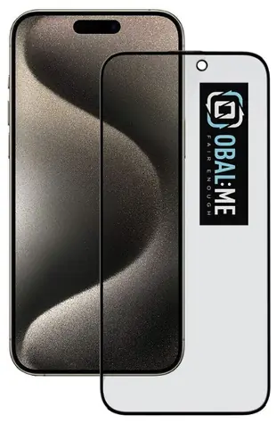 Obal:Me Privacy 5D Tvrzené Sklo pro Apple iPhone 15 Pro Max černá