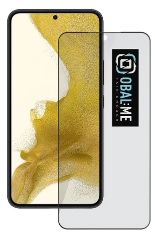 Obal:Me Privacy 5D Tvrzené Sklo pro Samsung Galaxy S22 černá